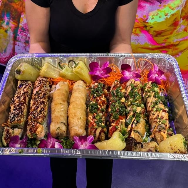 8 Sushi Roll Tray.