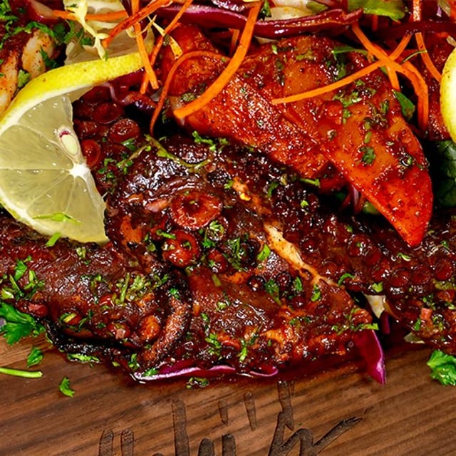 Grilled Octopus.