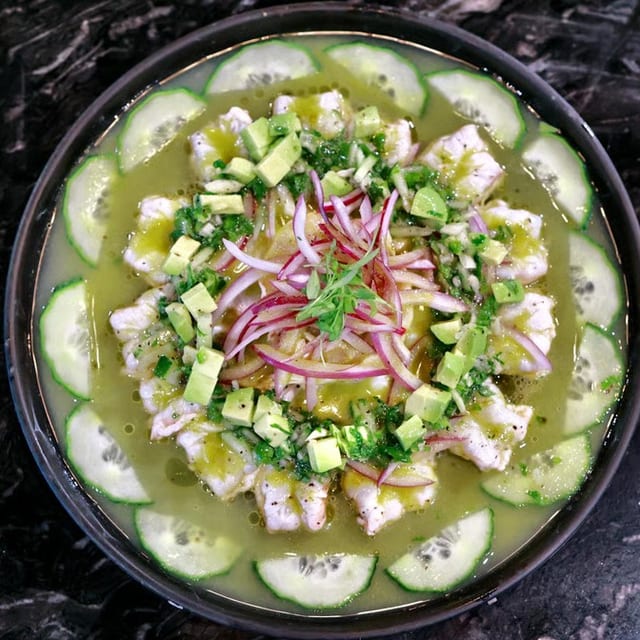 Aguachile Verde.